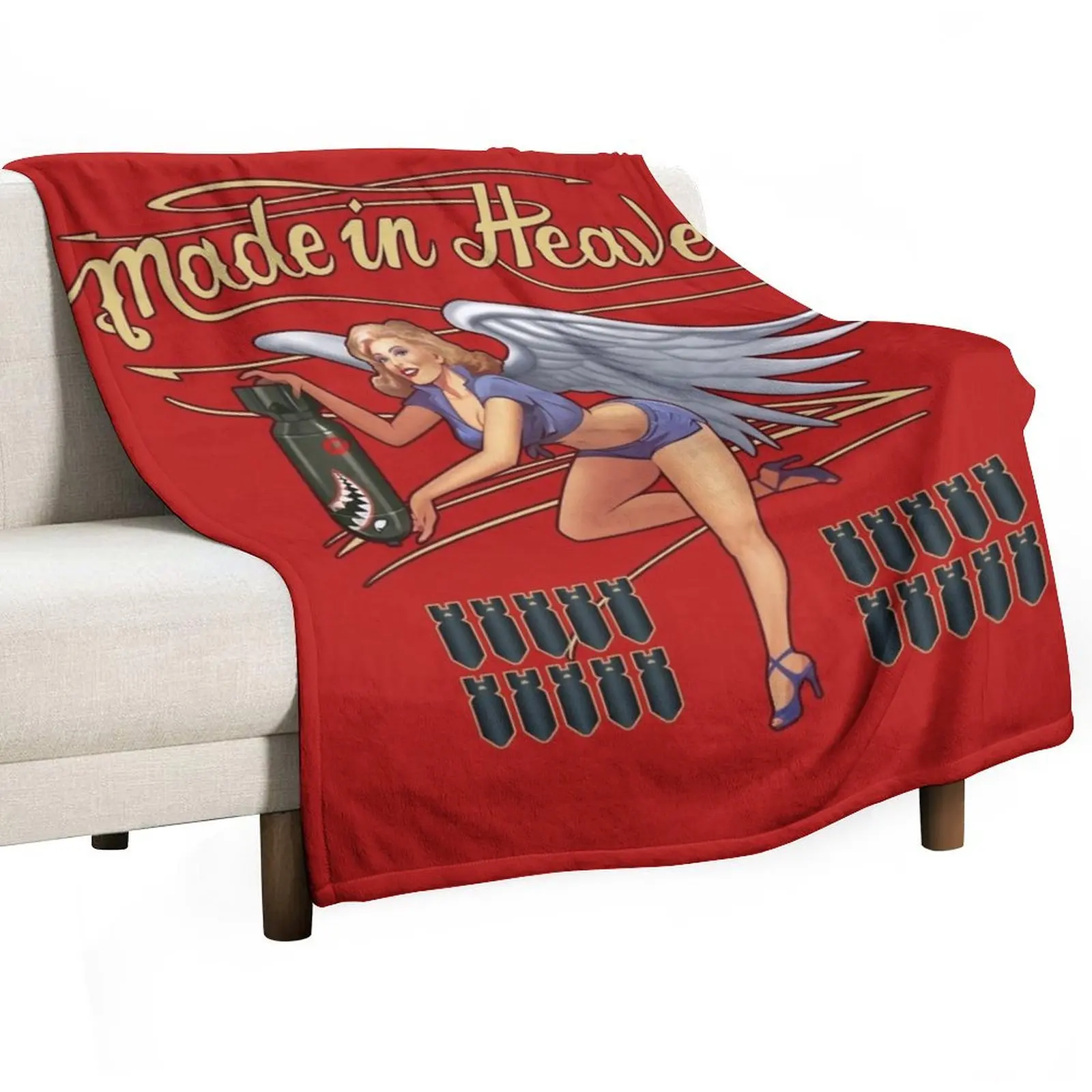 

Made in Heaven Resident Evil 2 redraw Throw Blanket for babies Giant Sofa Furry wednesday Blankets