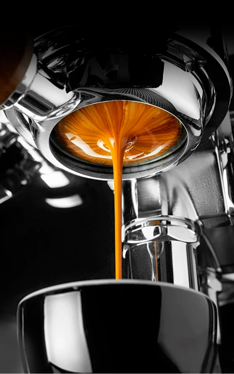 58 mm 3 Ohren Kaffee Bodenloser Siebträger für Breville Barista Mini/Max/Signature Sunbeam EM4300/5300/EMM5400BK Espressomaschine – Detail 2