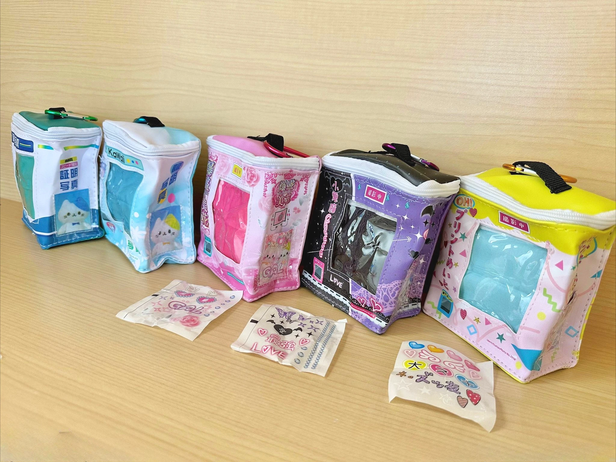 Toys spirits Capsule Toy Situation Pouch Series! ID Photo Machine Puri Machine forest animals  storage mini Ita-bag figures