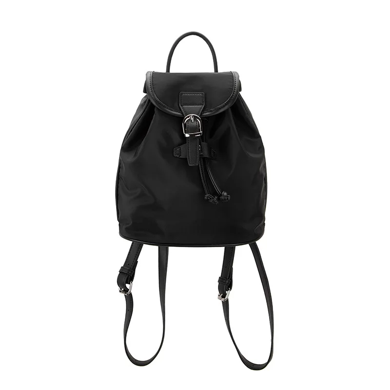 حقيبة ظهر من النايلون للنساء برباط بسيط ومتعدد الاستخدامات حقائب مدرسية مقاومة للماء حقيبة ظهر كاجوال حقائب ظهر لطيفة Рুকস্যাক Шكولنديان Mochila