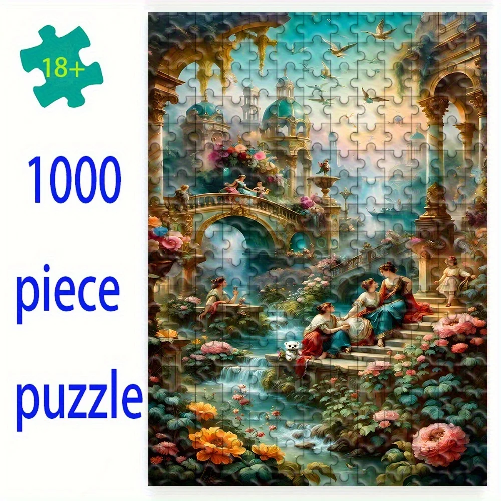 500/1000ピース 大人向けパズル |   高品質でストレスを軽減する楽しいファミリーゲーム、誕生日、クリスマス、ハロウィーン、ギフトに最適です。