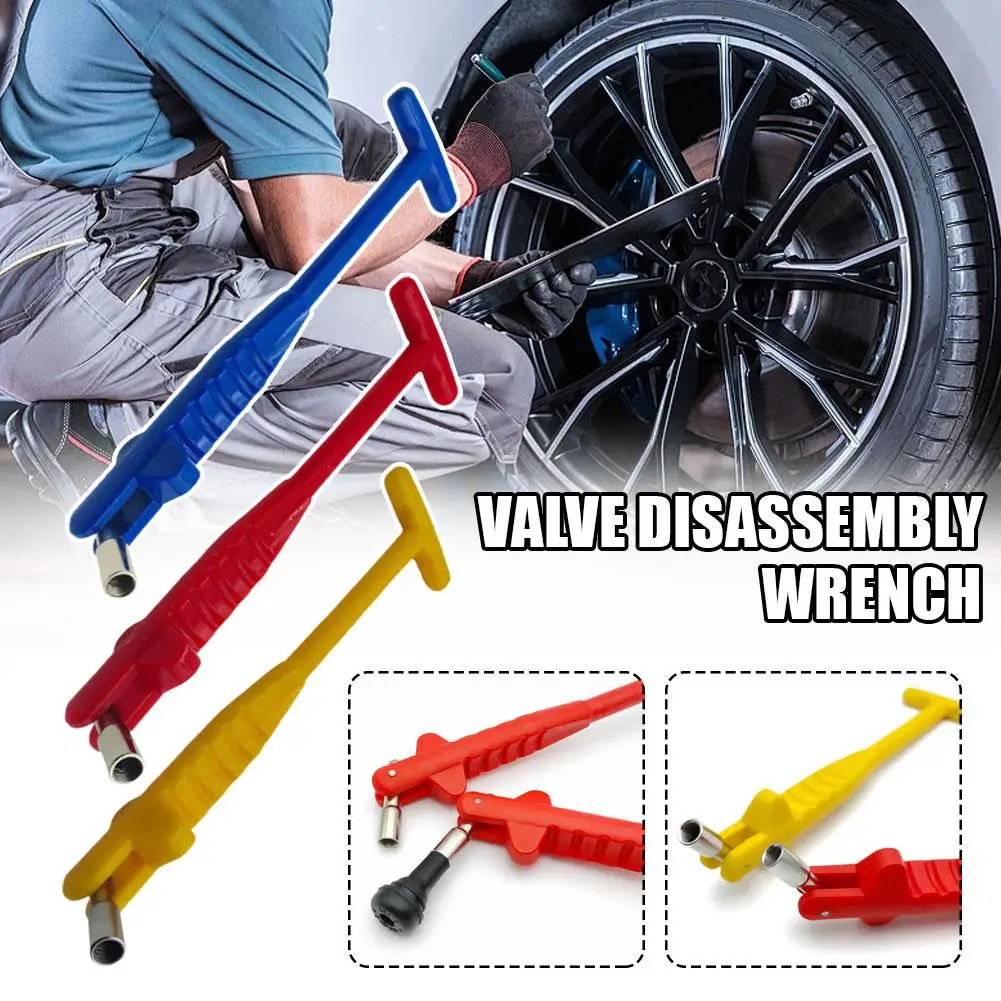 

1pcs Valve Disassembly Wrench Valve Puller High-quality Portable Disassembly Car Tool Spanner Repair Removal R8R9