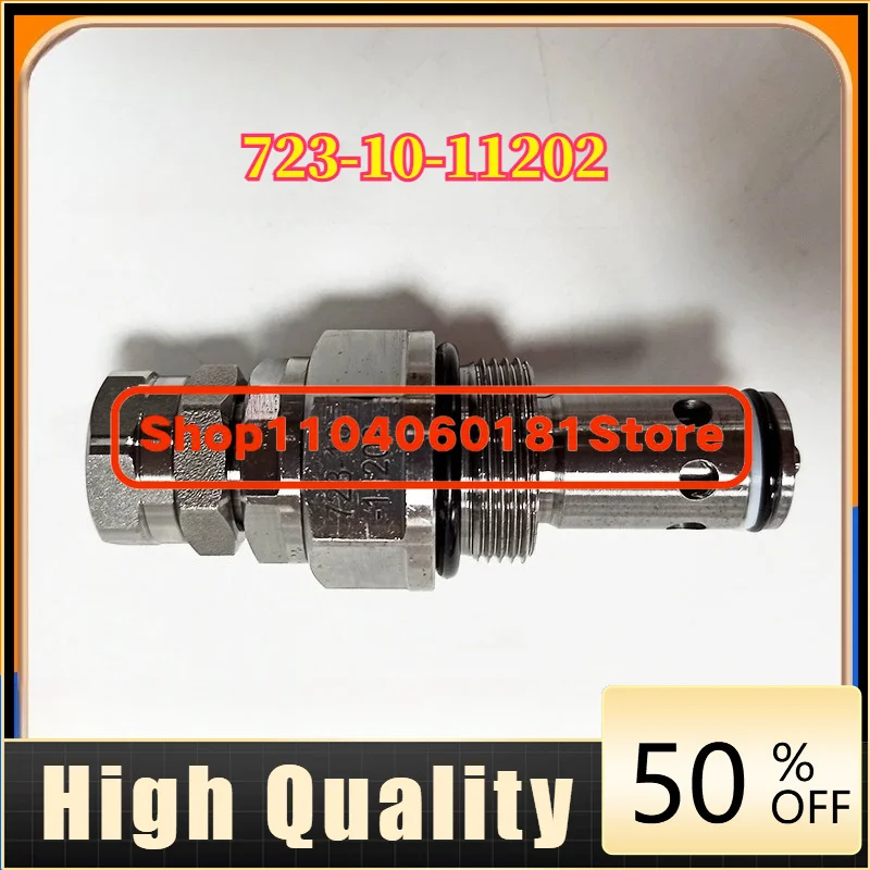 PC35MR-2 Excavator Control Valve Relief Valve for 723-10-11202 723 10 11202 Relief Valve