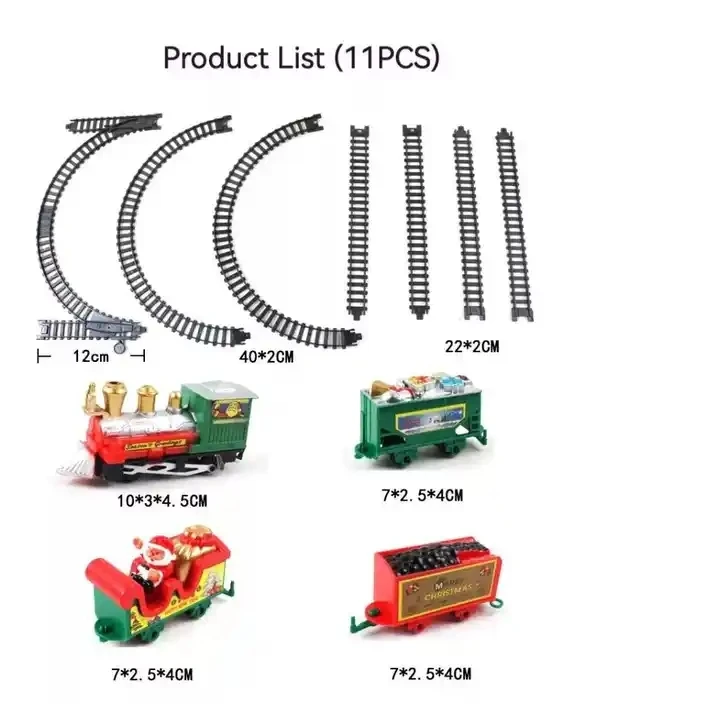 Children's Simulation plastics Train Rail Track Trains Electric Train Toy Educational Game Boy Toys For Children Gift