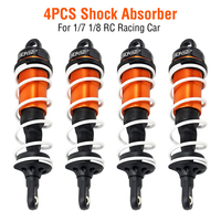 2PCS/4PCS Shock Absorber 110mm Damper Suspension 8501 for 1/8 1/7 ZD Racing EX07 JLB HSP EM HPI RC Racing Car