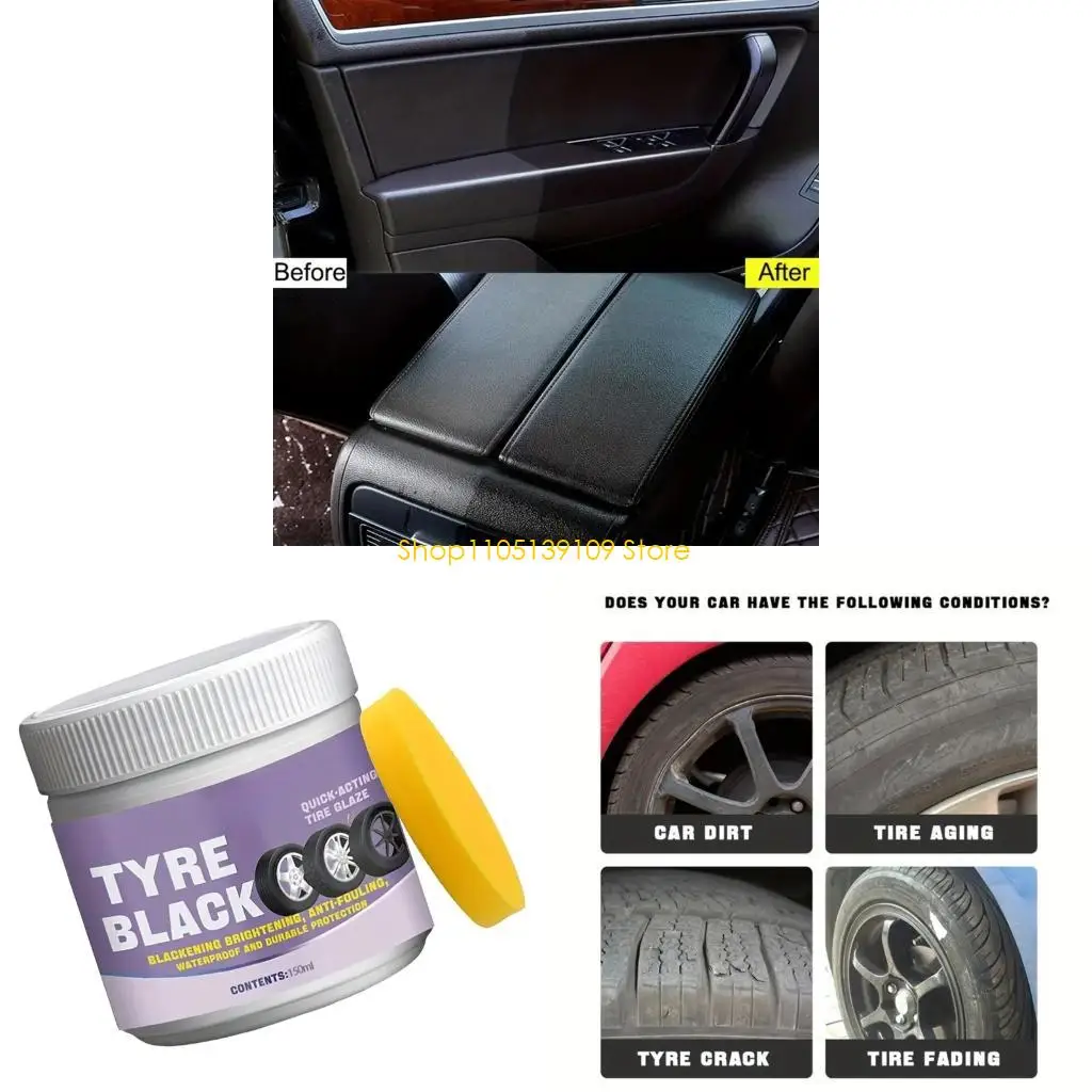 

Advanced Car Tire Gloss Enhancer Protects Motorcycle Trim Prevents Dust Buildup
