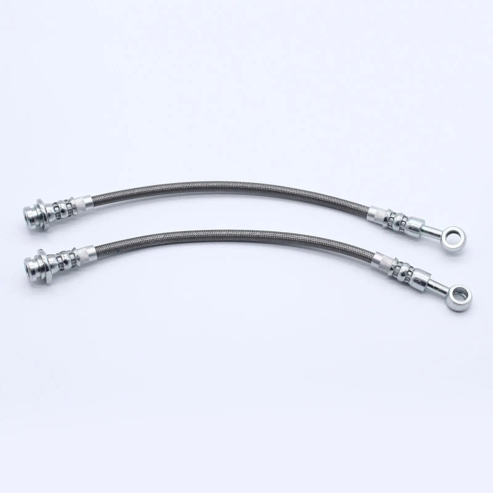 Direct Replacement Aluminum Braided Brake Hose Kit Front Rear Automotive Brake Lines for Nissan Patrol Y60