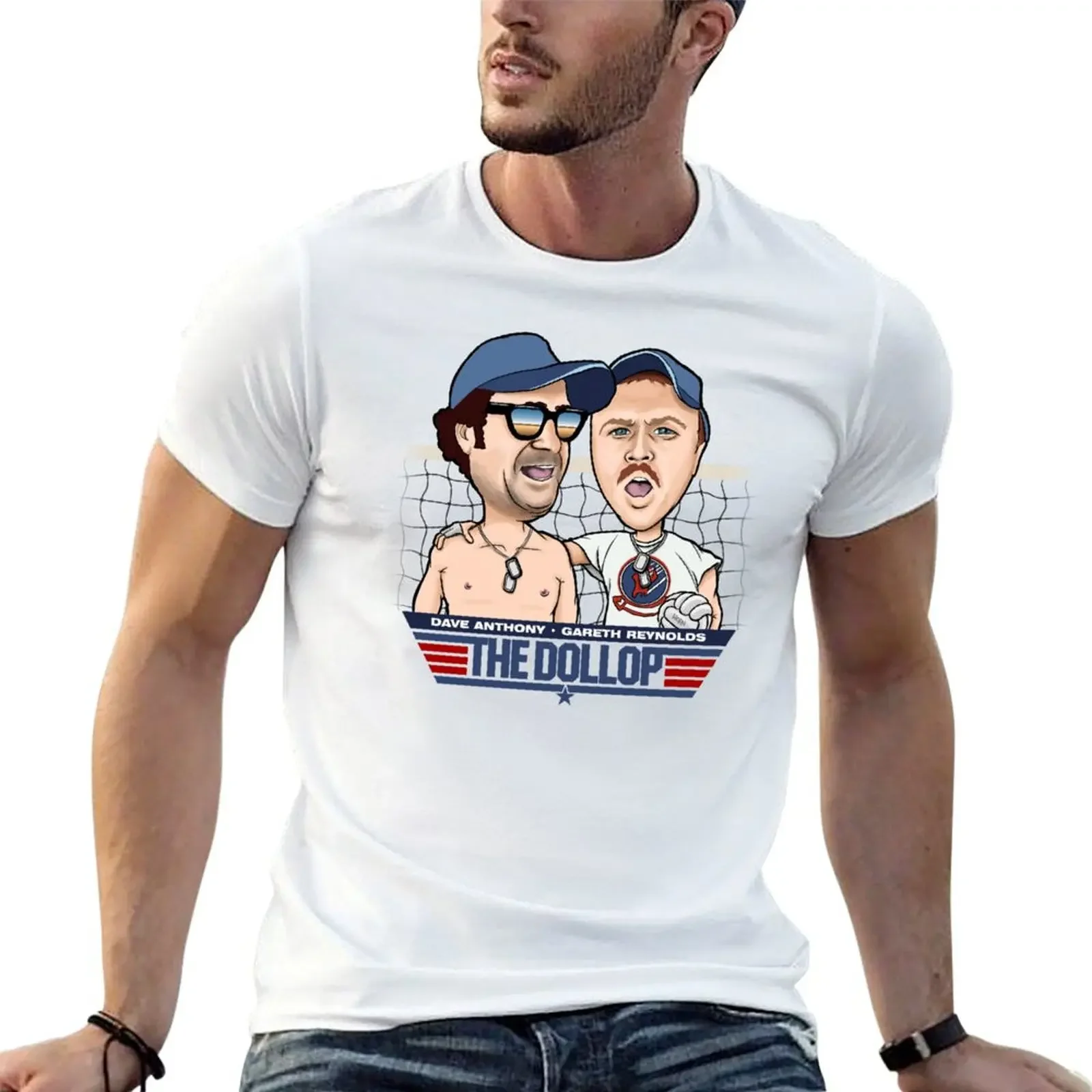 

The Dollop: Top Gun T-Shirt summer clothes vintage clothes graphics blanks mens t shirts