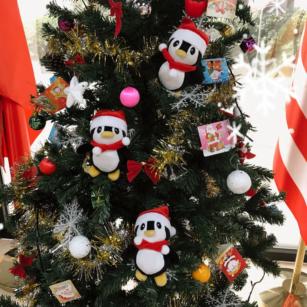 

Mini Santa Hat Christmas Wine Bottle Scarf Xmas Party Ornament Cap Cover for Scarves