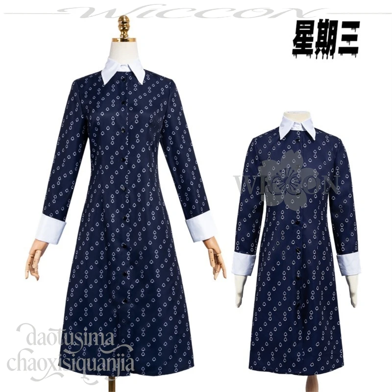 بذلة لوليتا القوطية الداكنة فستان طويل أنيق مع ذيل حصان مزدوج على الطراز القوطي للهالوين وعيد الميلاد