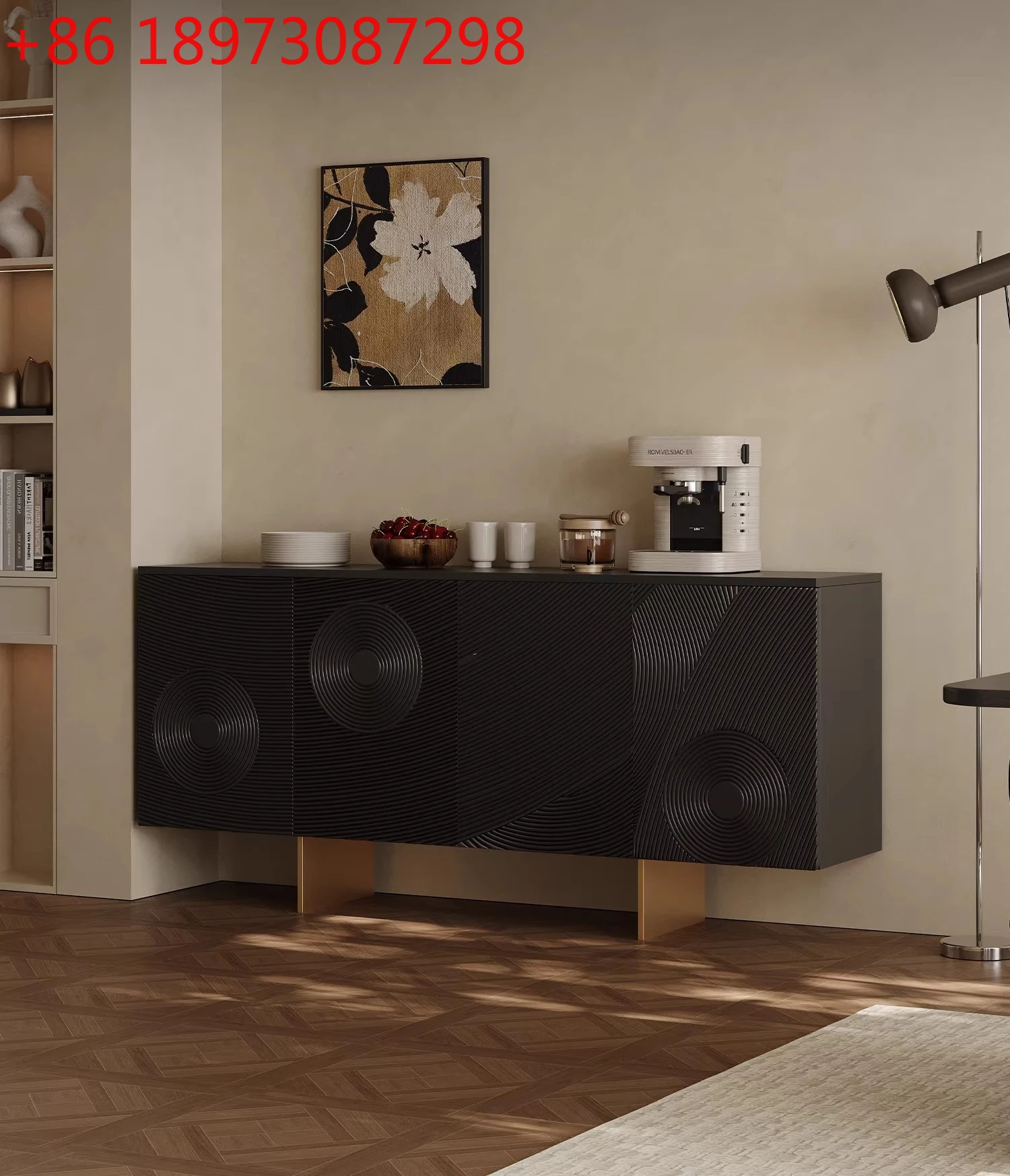 

Минималистичный дизайнерский шкаф-тумба для столовой, спальни, гостиной, прихожей, для небольшой квартиры, домашний, художественный, в стиле арт-декор