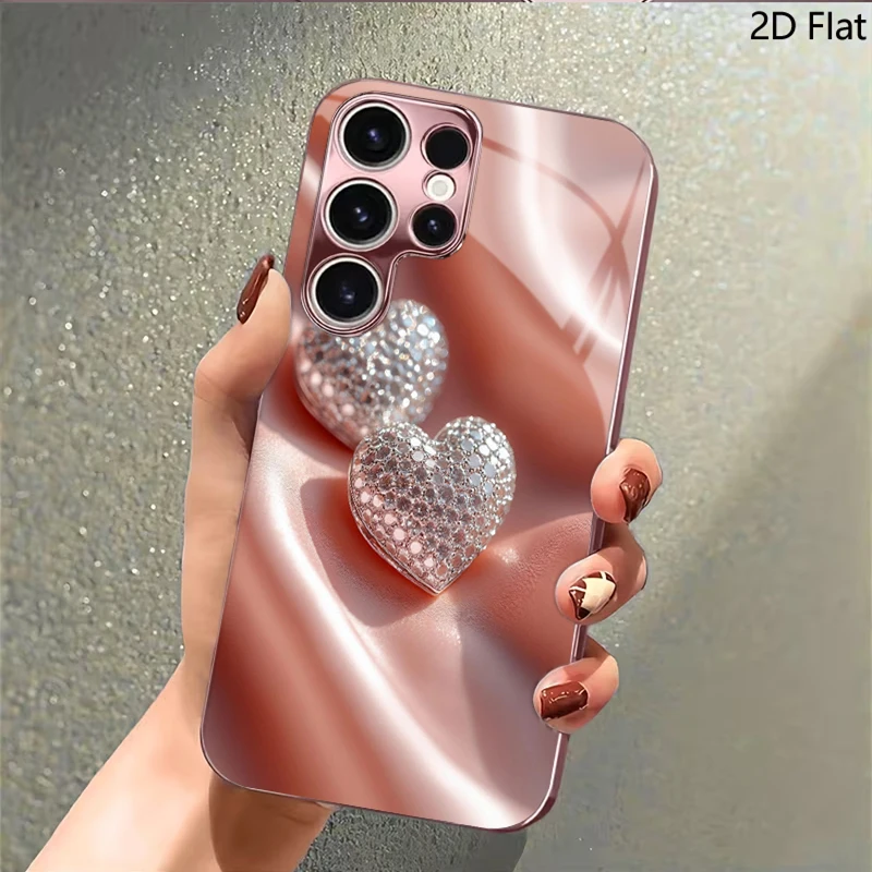 LOVE For Samsung Galaxy S24 S25 S26Ultra S23 S22 S21PLUSFE A55 A54 A52 A35 A15 Phone Cover Shockproof Protective Back Cover