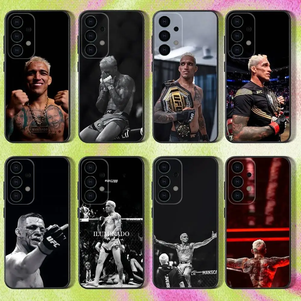 

Charles Oliveira Do Bronx Phone Case For Samsung S25,S24,S21,S22,S23,S30,Ultra,S20,Plus,Fe,Lite,Note,10,9,5G Black Cover