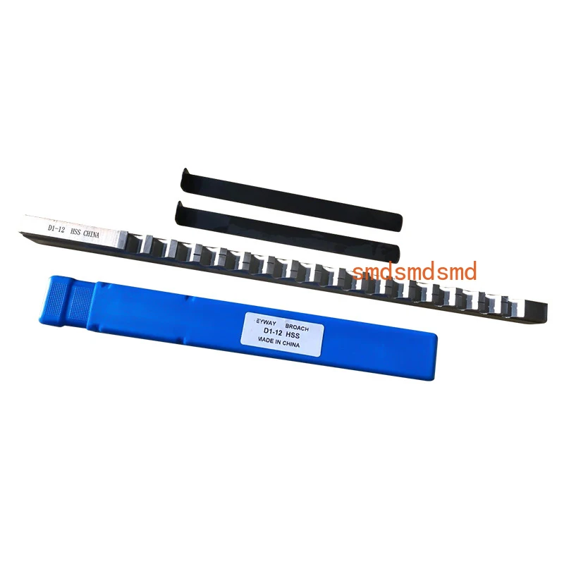 Brocha de chaveta tipo push 12mm d, tamanho métrico hss, aço de alta velocidade e 2 calços para roteador cnc