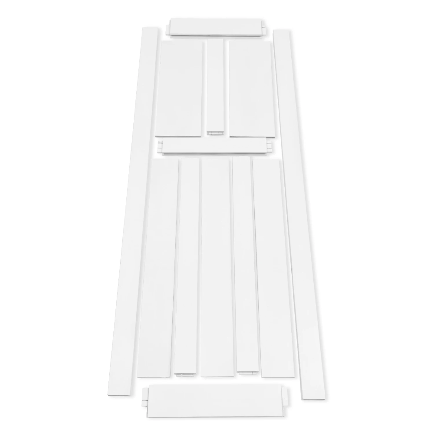 CRAZY ELF 24x80 Primed Panel Door Slab, DIY Modern Interior Barn Door, Moisture-proof, Anti-deformation, Pre-Drilled, Ready to A