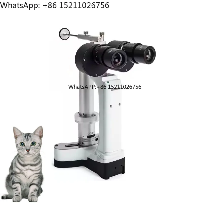 Veterinary Ophthalmoscope Portable Handheld Slit Lamp KJ5S Eye Exam Ophthalmology Portable Veterinary Equipment