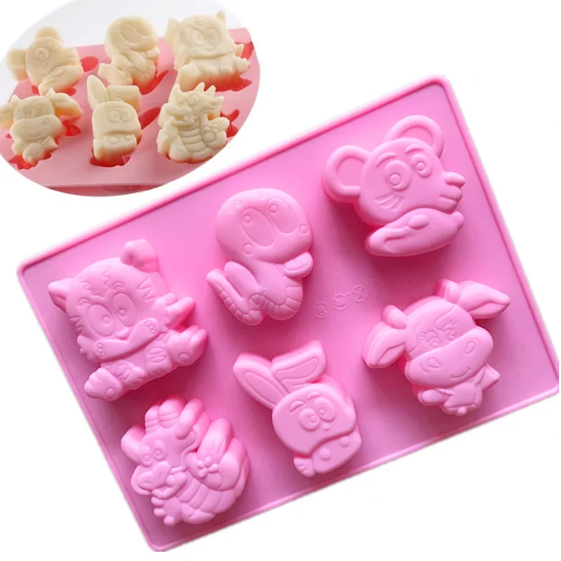 Zodiac Series 1 Silicone Handmade Soap Mould Aromatherapy Mold  XG210