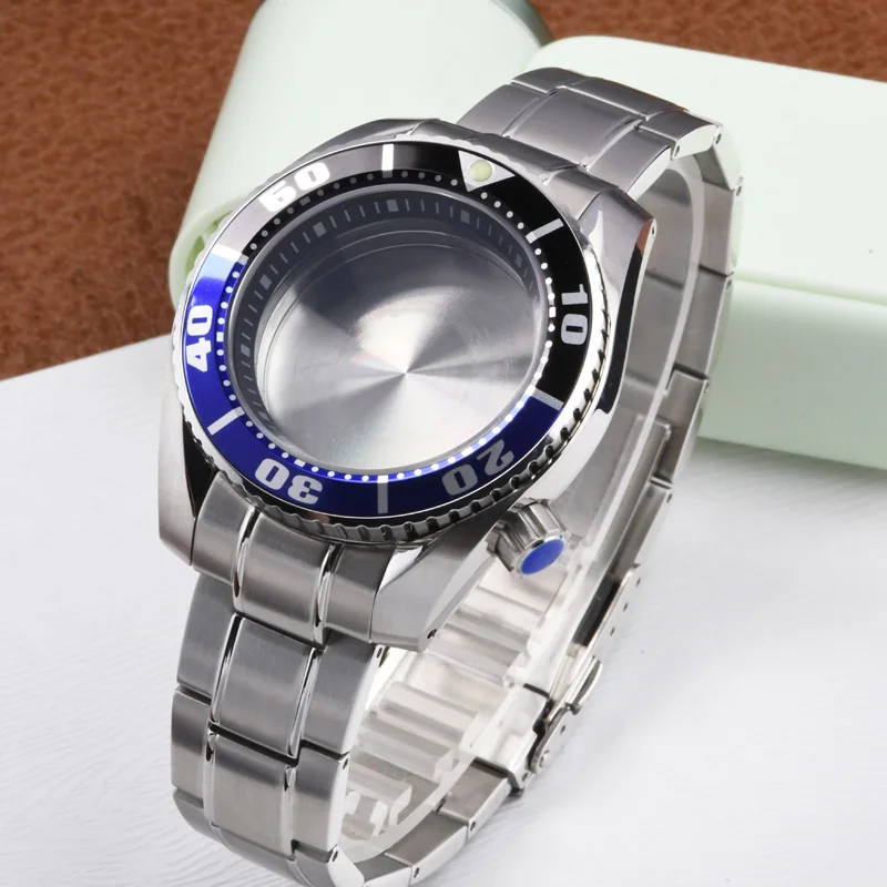 

Корпус часов из стали SBDX001 C3, светящееся сапфировое стекло, часы для дайвинга, подходят для Seiko с автоматическим механизмом NH35/NH36, аксессуары для часов