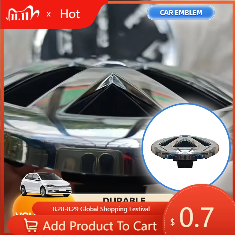 

Горячие подстаканники для гольфа для VW Volkswagen 2 шт. ABS Сменный значок на переднюю решетку автомобиля + задняя крышка багажника Эмблема с логотипом Аксессуары для P