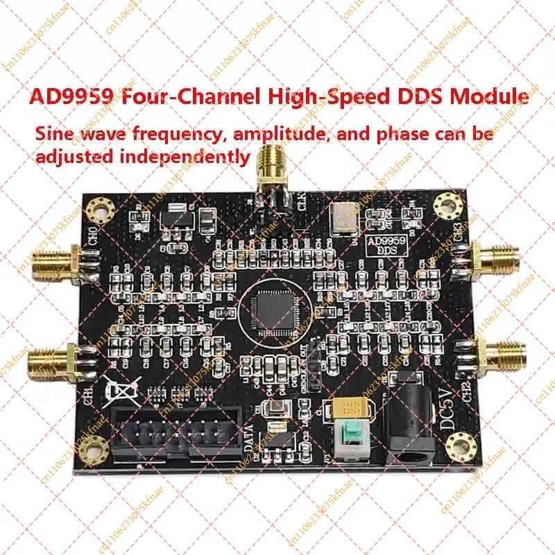 AD9959 Four-Channel DDS Module Multi-Channel RF Signal Generator Superior Performance Than AD9854