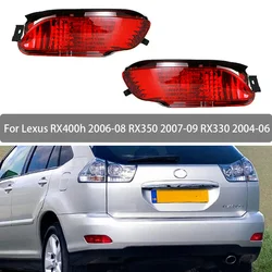 Rear Fog Lamp For Lexus RX400h 2006 2007 2008 RX350 2007 2008 2009 RX330 2004 2005 2006 Rear Bumper Signal Light Reflector