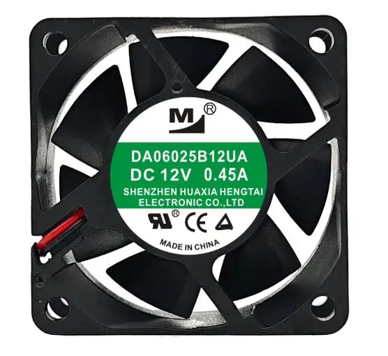New Cooling Fan for DA06025B12UA/UF/HR DC12V 6025 6cm Inverter Server Cooling Fan 60 * 60 * 25MM