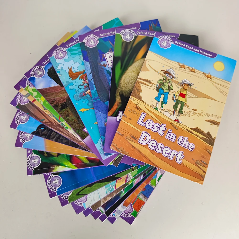Level 1/2/3/4 20 Book/set Oxford Read And Discover In English