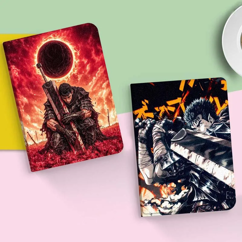 Berserk Fashion Anime For Xiaomi Redmi Mi Pad 4 5 6 6s 7 8 SE Pro 2 11 Plus Max 12.4 11 11.2 12.5 8.7 بوصة حافظة تابلت
