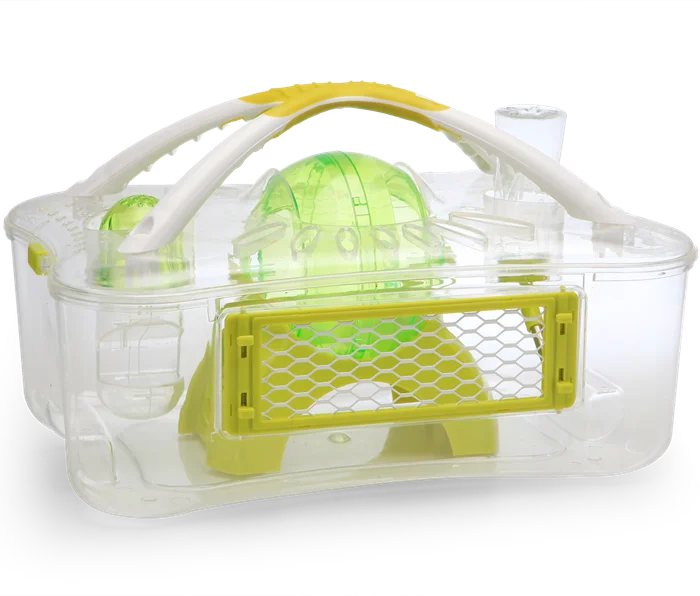 729 شكل X حديث سهل التنظيف، إكسسوارات هامستر الفئران، أثاث منازل الحيوانات الأليفة #3