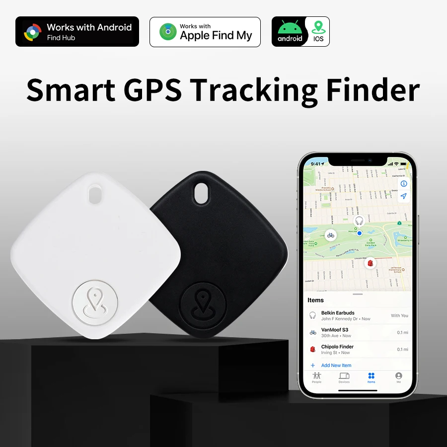 

Умный Bluetooth GPS-трекер, устройство напоминания против потери, работает с приложением Android IOS, смарт-тег, GPS-трекер, локатор сигнализации, поиск ключей