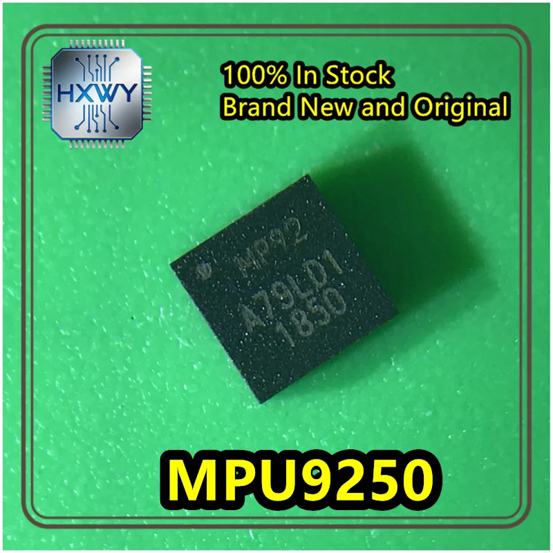 (1/5 piece) MPU-9250 MP92 QFN24 Accelerometer Gyroscope Magnetometer 9-Axis Attitude Sensor, brand new original in stock