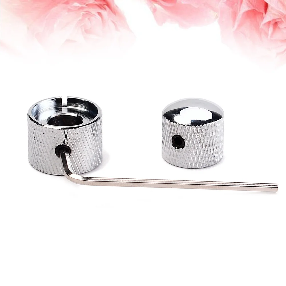 

Electric Guitar Bass Knobs Dual Concentric 6Mm Split Shaft Volume Tone Control For Replacement Instrument Parts