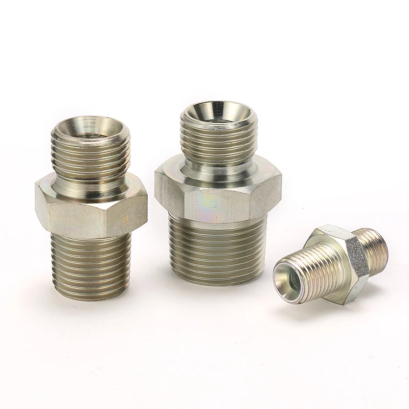 

1BN-04 BSP Male DOUBLE Use For 60° SEAT OR BONDED SEAL NPT Male