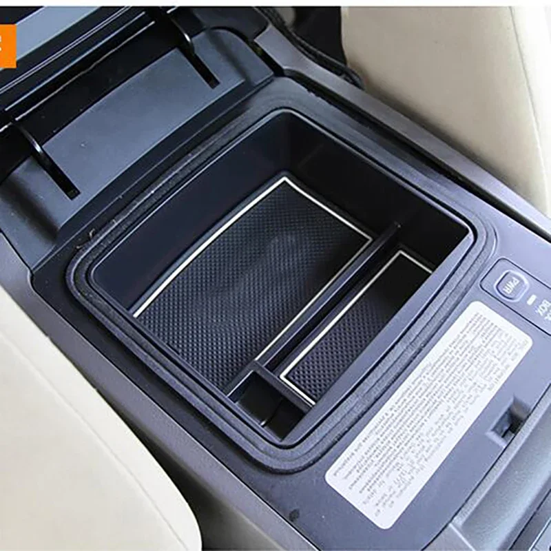 

Non-Slip Central Armrest Container Stowing Box Refrigerator Cover Mat For Toyota Land Cruiser Prado LC150 2003-2018 2019 Accesso