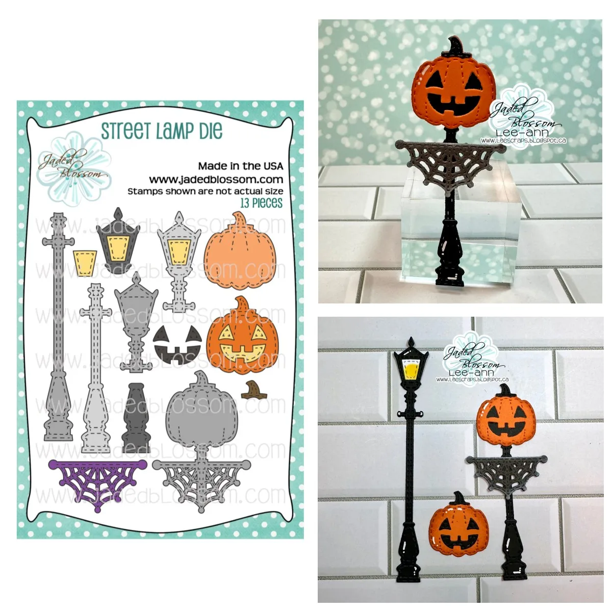 

Gnome 2024 Halloween Street Lamp Metal Cutting Dies for DIY Scrapbook Handcraft Paper Card Craft Template Supplies Decoration