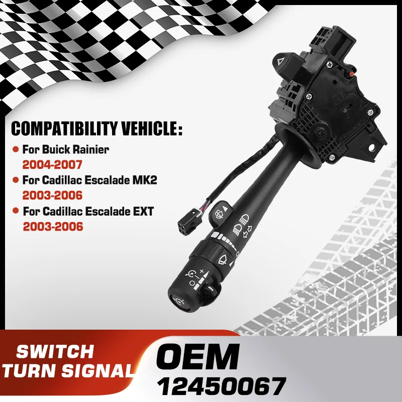 

Комбинированный переключатель указателя поворота фар для Buick Rainier 2004-2007 Cadillac Escalade 2003-2006 Cadillac Escalade EXT 2003-2006