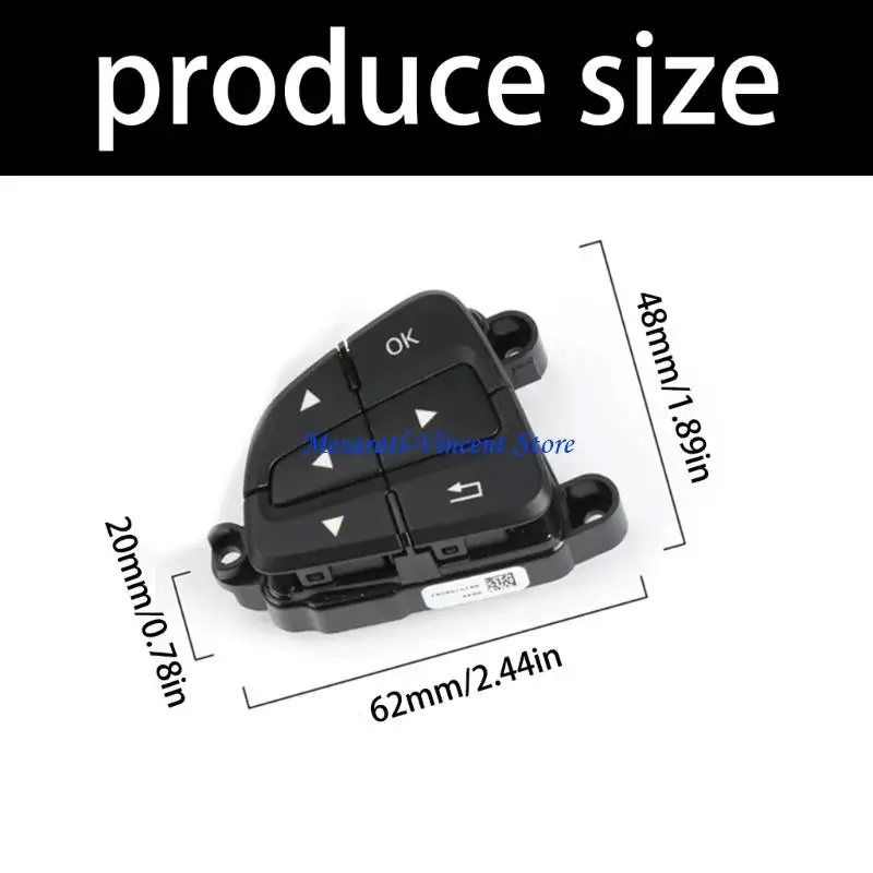A70F Packung mit 2 ergonomischen Lenkrad-Bedientasten für W176 W246 W463 C117 X218 C218 X156 C292. Bequemer und – Detail 6
