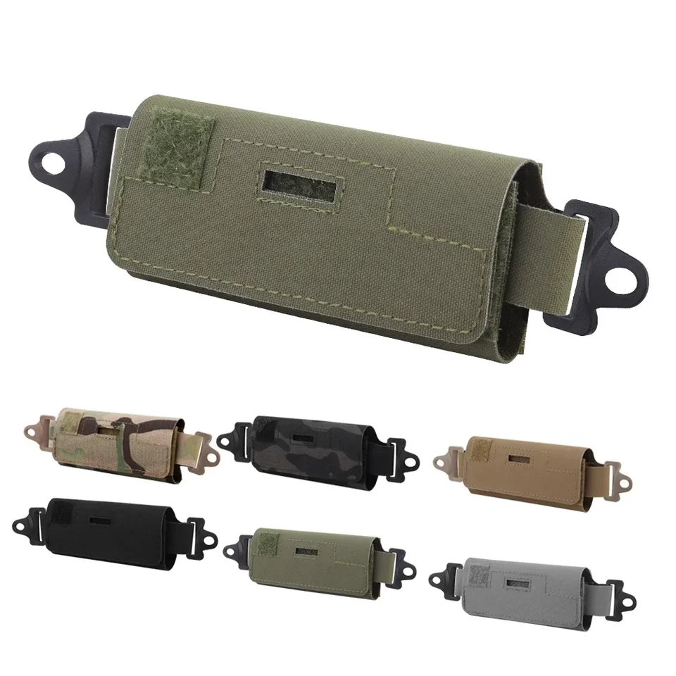 YChoolco Housse de Casque Tactique et Pochette for Batterie, étui for Batterie NVG Mk2, Sac de contrepoids et câble for Casque Fast PJ BJ MH(White YChoolco Housse de Casque Tactique et Pochette for Batterie, étui for Batterie NVG Mk2, Sac de contrepoids et câble for Casque Fast PJ BJ MH(White