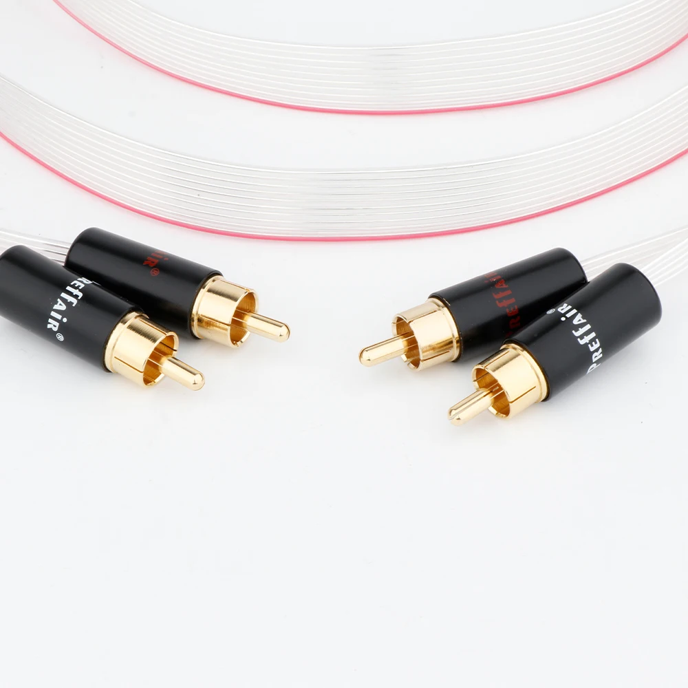 Nordost Valhalla OCC Zilver Audio Signaalkabel RCA Kabel Hifi Interconnect Kabel Met Preffair Vergulde RCA Plug