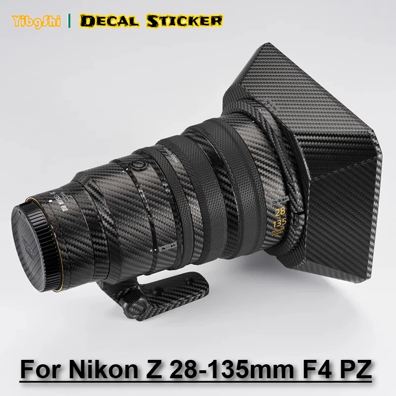 

For Nikon Z28-135F4 PZ Lens Decal Skin for Nikon Z 28-135mm f/4 PZ Lens Wrap Cover 600F6.3 Sticker 28135f4 Skin