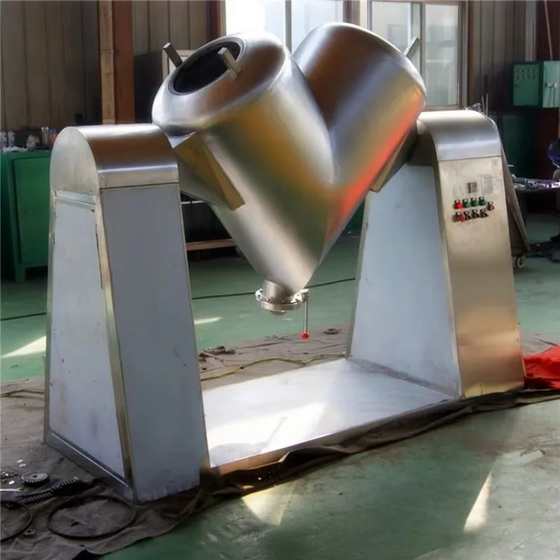 Small-batch Laboratory V-type Mixer Equipment 304 Stainless Steel V-shaped Mixer