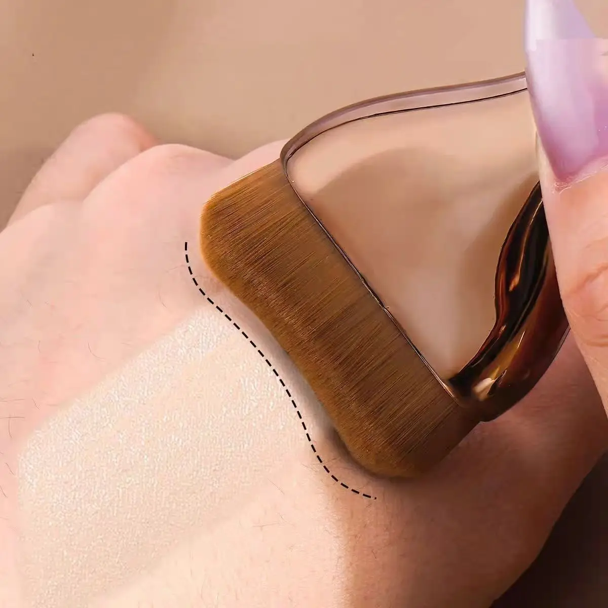 Brochas de Maquillaje para base, brocha fina para máscara superior para crema líquida, cosméticos, herramienta de belleza para mezclar, regalo Premium, brochas maquillaje
