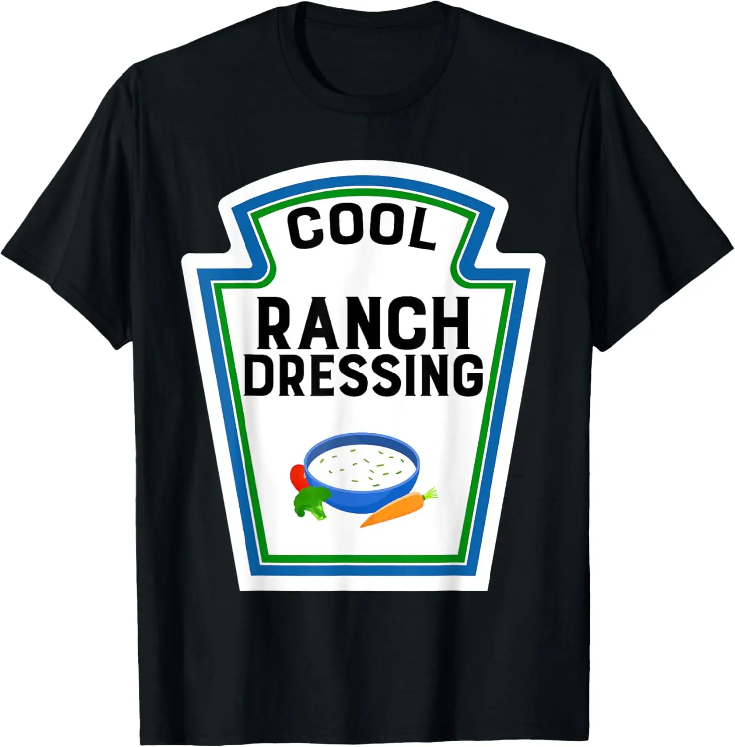 Funny Group Halloween Costume Ranch Dressing Group Condiment T-Shirt