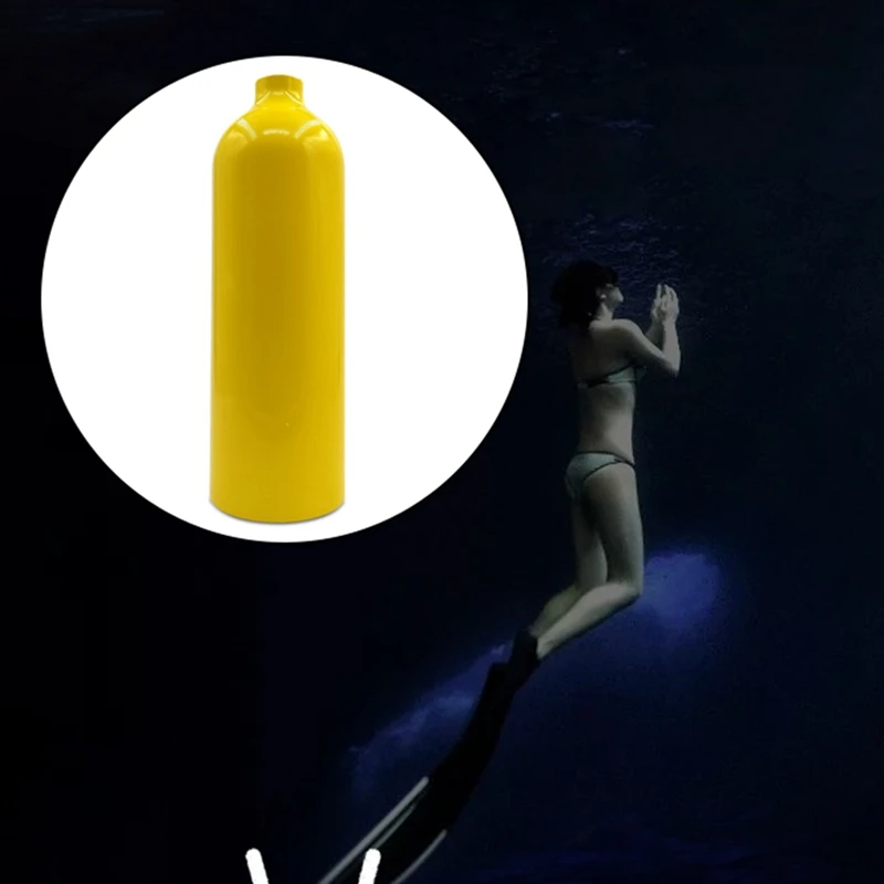 20Mpa Diving High Pressure Aluminum Alloy Cylinder Outdoor Diving Oxygen Tank,Scuba,Scuba Diving Equipment,1L