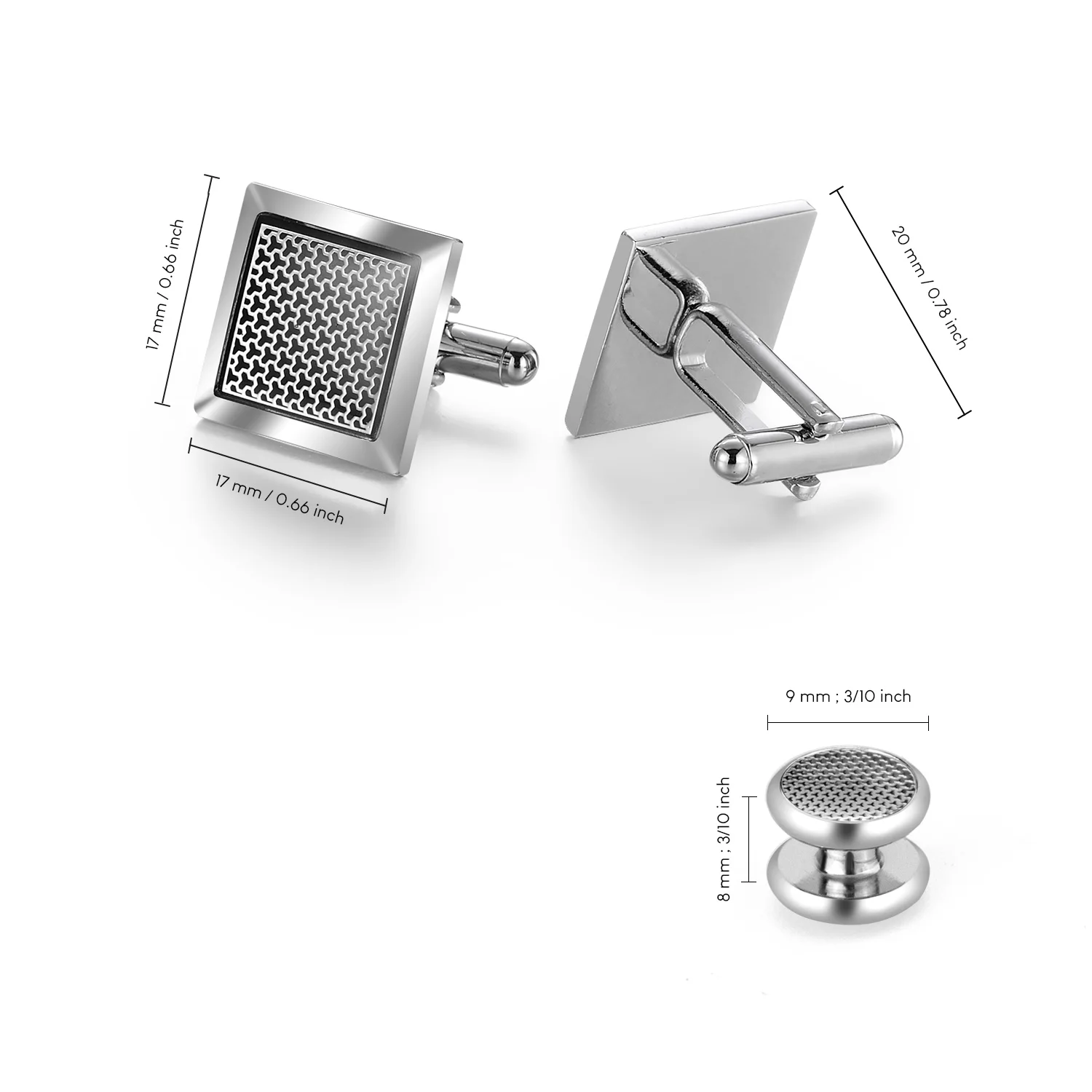 Cufflinks And Studs Set Classic French Shirt Cufflinks Button Shirt Studs And Cufflinks For Mens Gifts Tie Clips Men Accessories
