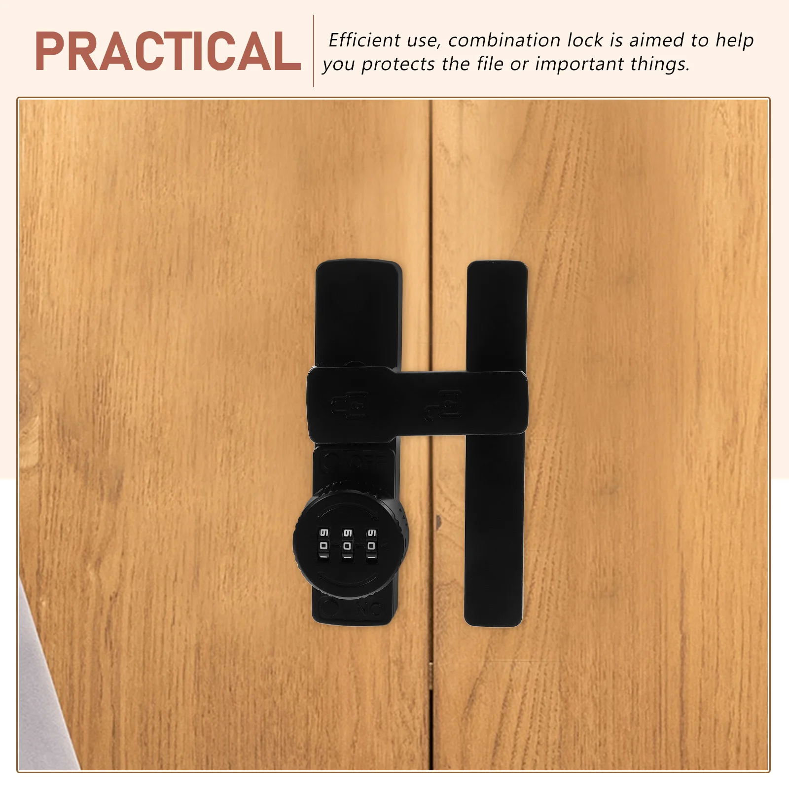 

1 Set Combination For Cabinet Doors Drawer Locks Locker Lock Mechanical Password Lock Security Latch For File Cabinet Mailbox