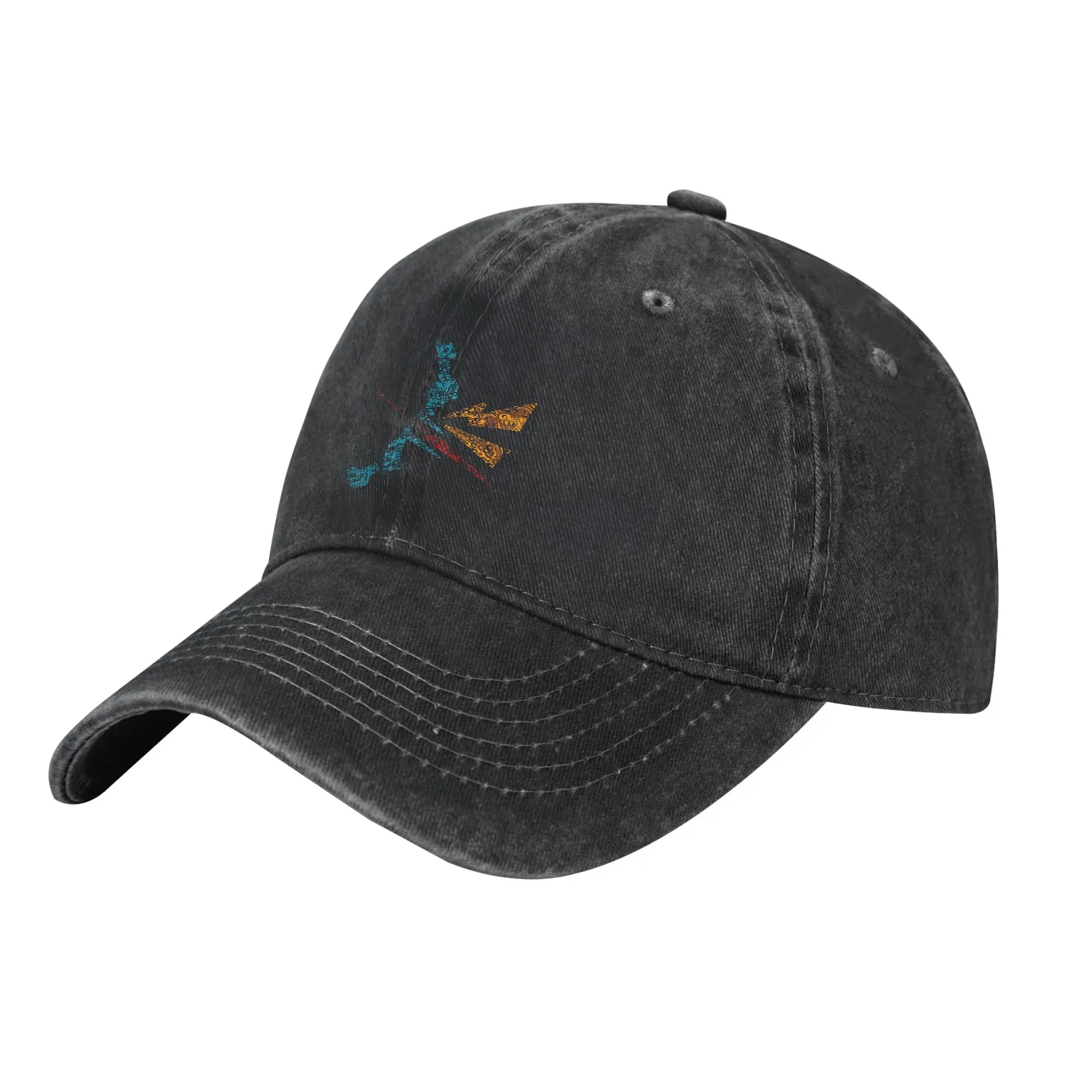 Men Women Monster Hunter Bow  Cap Wear Baseball Caps Retro  Trucker Hats Adjustable