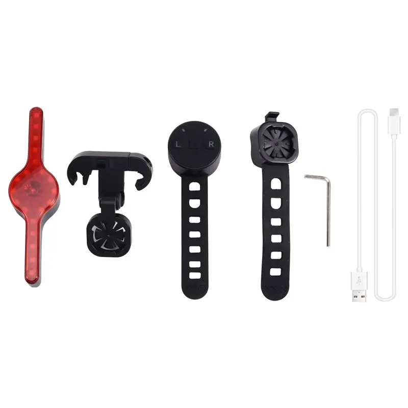 

A99I-Waterproof Bike Tail Light Smart Ultra Brightness Brake Light Remote Control USB Bike Taillight