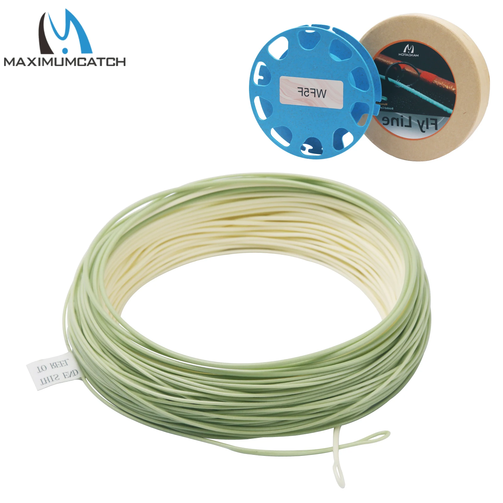 Maxcatch 90FT 4-6wt WF Trout LT Fly Line Weight Forward Floating Trout Fly Fishing Line