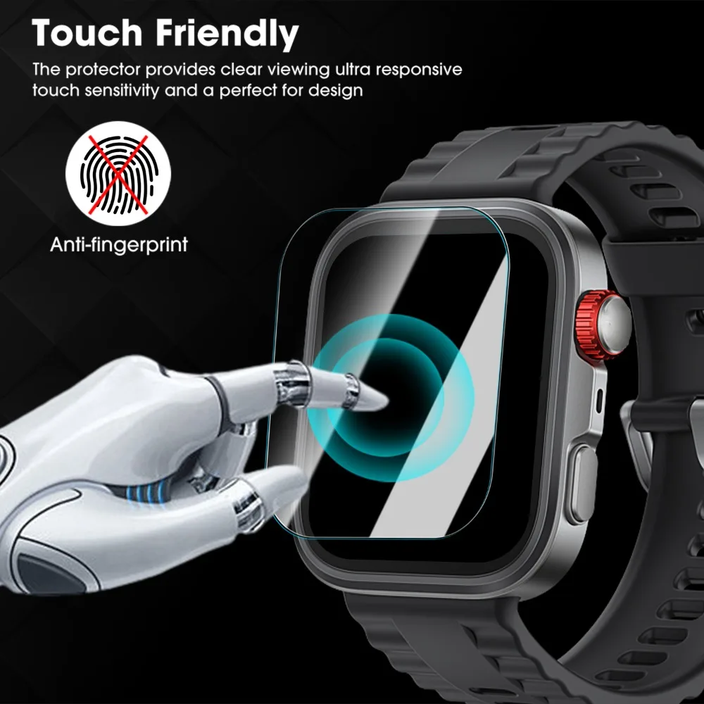 화웨이 시계 맞는 4 프로 화면 보호기에 대한 1-5PCS 강화 유리 안티 스크래치 유리 보호 위치 필름 액세서리